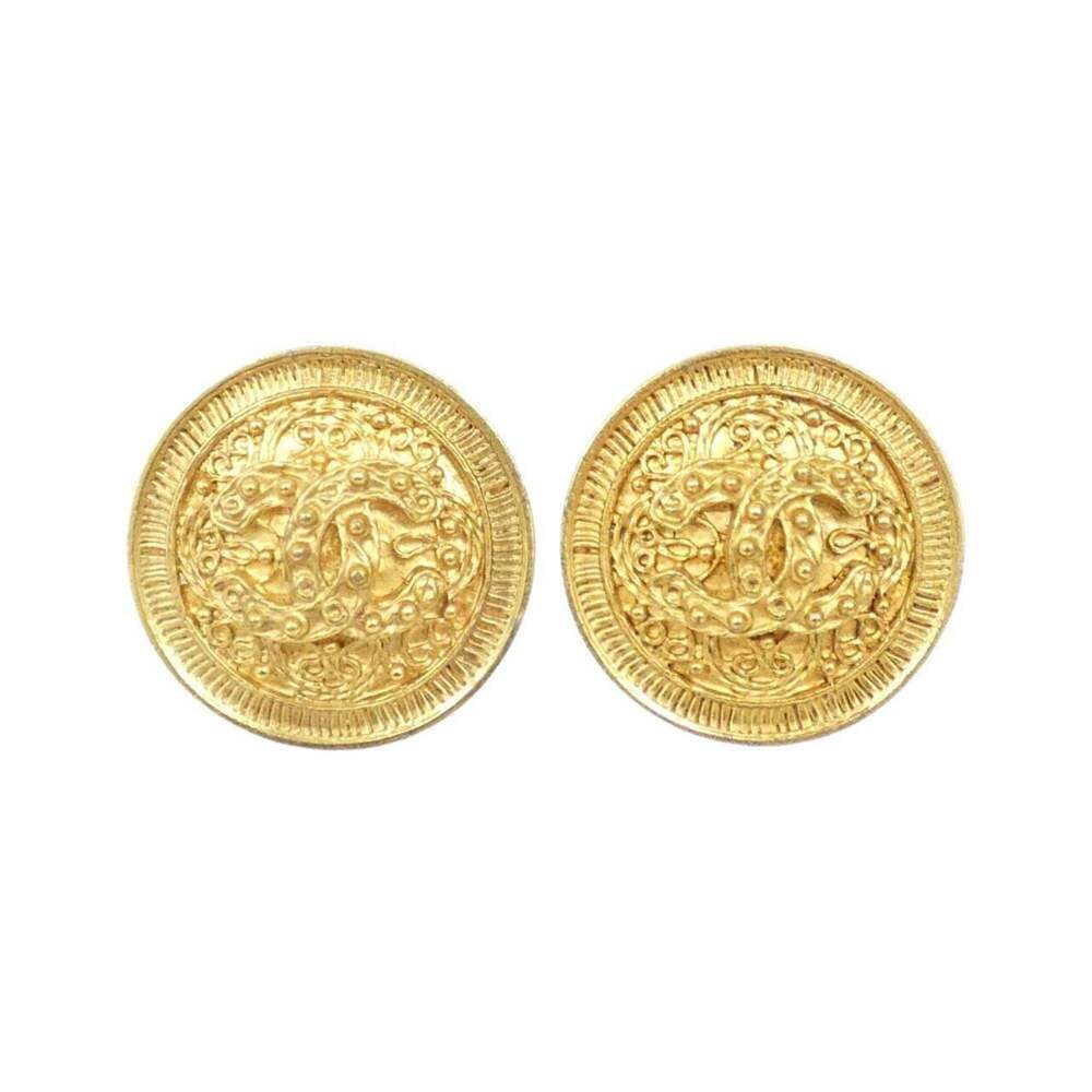 Chanel Gold Earrings